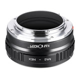 K&F Concept M42 -> Sony E-mount Lens Adapter - Copper Edition