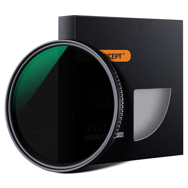 K&F Concept Variable Pro ND8-2000 Neutral Density Lens Filter - 58mm