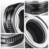 K&F Concept M42 -> Sony E-mount Lens Adapter - Copper Edition