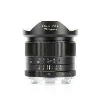 7Artisans 12mm f2.8 Wide Angle Lens - FujiFilm X-Mount