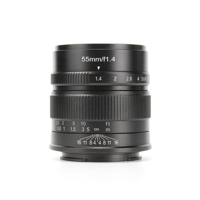 7Artisans 55mm f1.4 Telephoto Lens - FujiFilm X-Mount