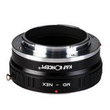 K&F Concept Minolta MD -> Sony E-mount Lens Adapter - Copper Edition